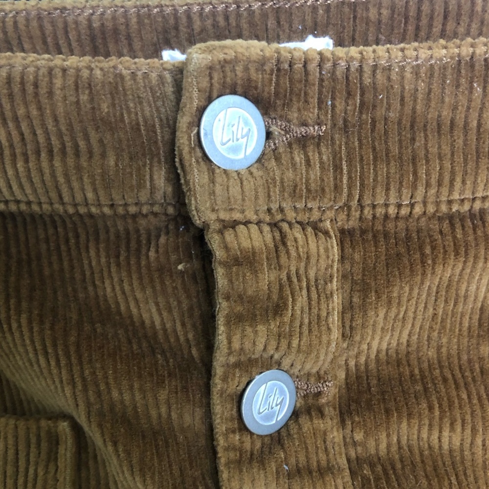 Soft ribbed Lily mini skirt with pockets - Picture 3 of 6
